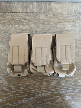 Triple Magazine Pouch in Tan